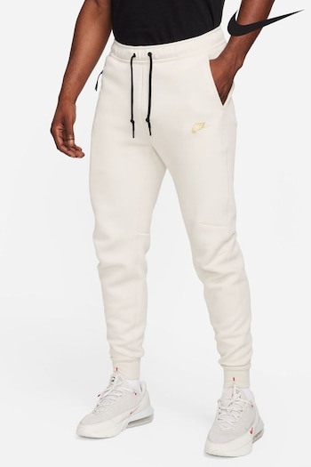 Nike coral Black/Gold Tech Fleece Joggers (308913) | £90