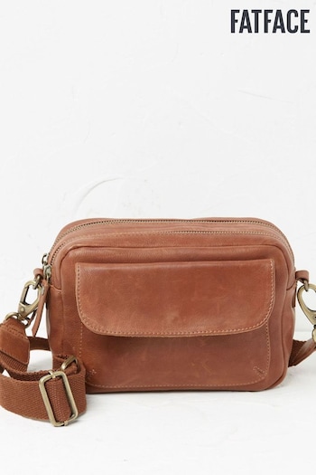 FatFace Neutral/Tan The Oslo Camera Cross-body Bag (309592) | £65