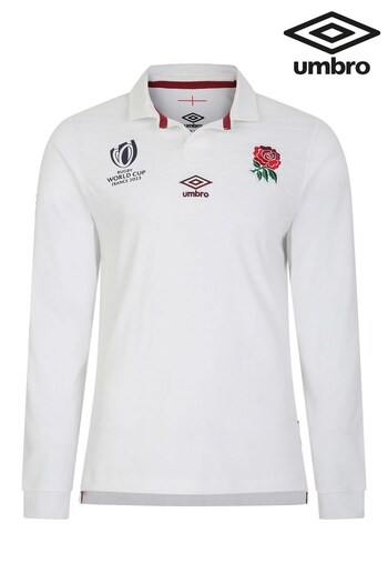 Umbro White England Long Sleeve Top (309622) | £80