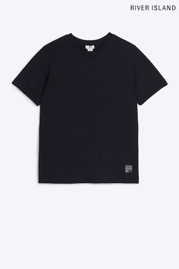 River Island Boys Black Jersey T-Shirt (309635) | £7 - £10