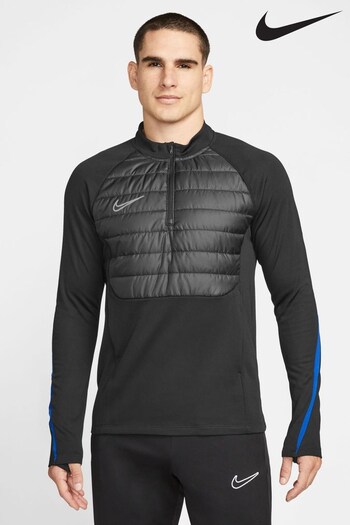 Nike Black/Grey Therma-FIT Academy Half Zip Training Top (309733) | £60