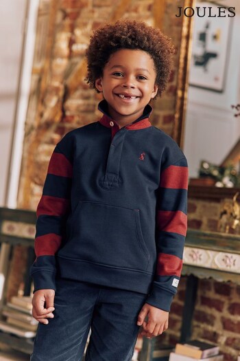Joules Try Navy Rugby Sweatshirt (310025) | £29.95 - £35.95