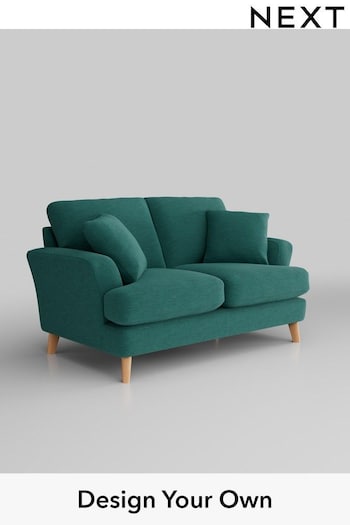 Fine Chenille Easy Clean/Dark Juniper Conway Relaxed Sit (310164) | £425 - £1,450