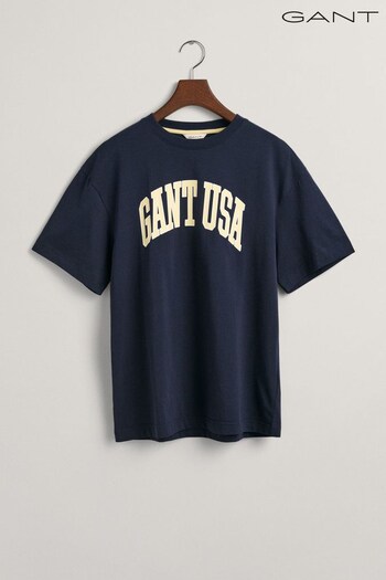 GANT Relaxed Usa Logo T-Shirt (310440) | £40