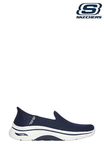 Skechers homme Blue Go Walk Arch Fit 2.0 Delara Trainers (310493) | £89