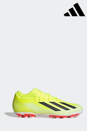 adidas Yellow Performance X Crazyfast League Artificial Grass Boots (310936) | £80