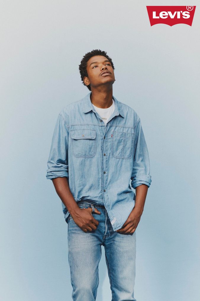 Blue jean shirt clearance with blue jeans