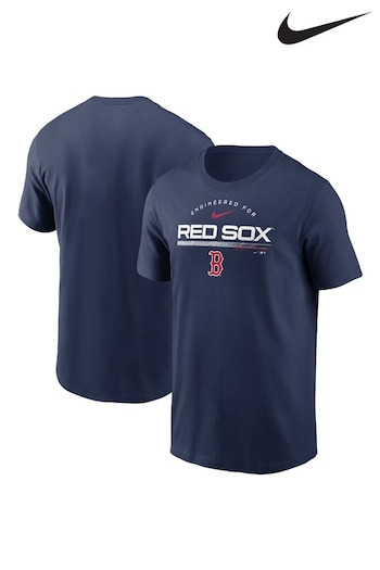 Nike Navy Blue Boston Red Sox Nike Team Engineered T-Shirt (311472) | £28