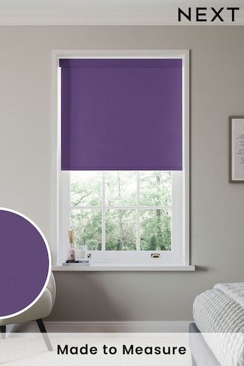 Plum Purple Glow Made to Measure Roller Blind (311546) | £55