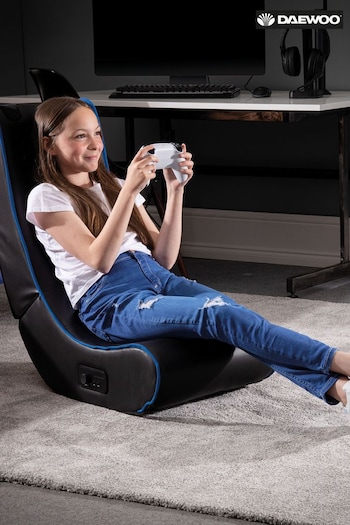 Daewoo Black Gaming Chair with 2 Speakers (311594) | £120