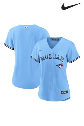 Nike Blue Toronto  Jays Official Replica Alternate Road Jersey (311597) | £95