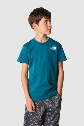 The North Face Blue Light Boys Redbox Back Graphic T-Shirt (311630) | £24