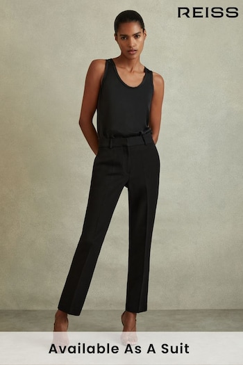 Reiss Black Gabi Slim Fit Suit Trousers (311743) | £98