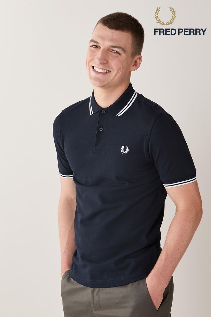 Fred Perry Mens Twin Tipped Polo Shirt (312271) | £75