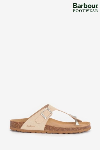 Barbour® Natural Margate Suede young Sandals (312338) | £70