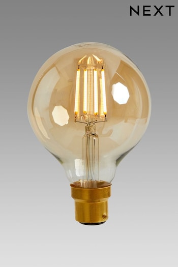 4W LED BC Retro Globe Dimmable Light Bulb (312708) | £6
