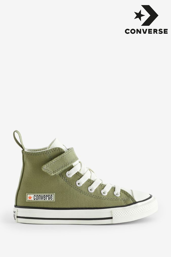 Electric green discount converse