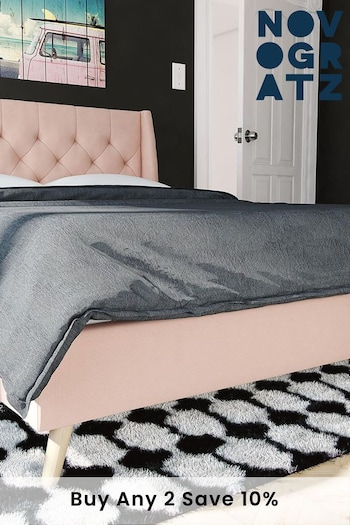 Novogratz Pink Her Majesty Linen Bed (312939) | £500