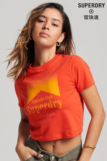 Superdry Red Graphic Tiny T-Shirt (313043) | £25