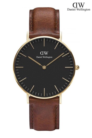 Daniel Wellington Ladies Classic St Mawes Brown Watch (313442) | £149