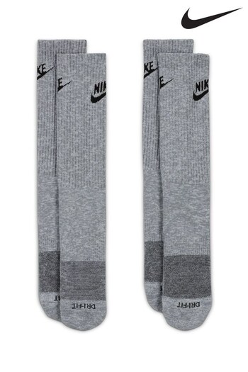 Nike Grey Everyday Plus Cushioned Socks (313500) | £17