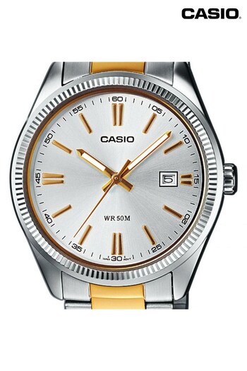 Casio Gold Tone Mtp Series Vintage Watch (313589) | £65