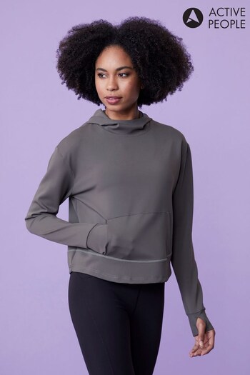 Active People Womens Grey Speed Step Midlayer Sweatshirt (313593) | £40