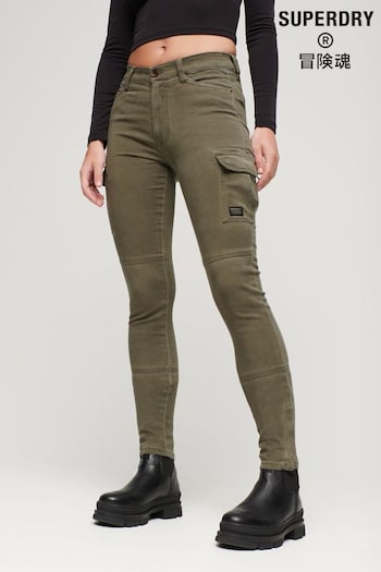 Superdry Green Skinny Fit Cargo Joggers (313952) | £100