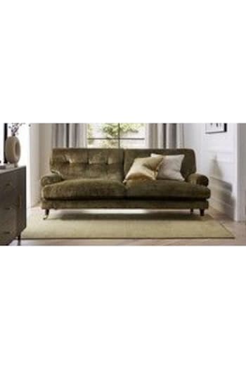 Fine Chenille Easy Clean/Mid Taupe Erin Buttoned Back Deep Relaxed Sit (313984) | £499 - £2,025