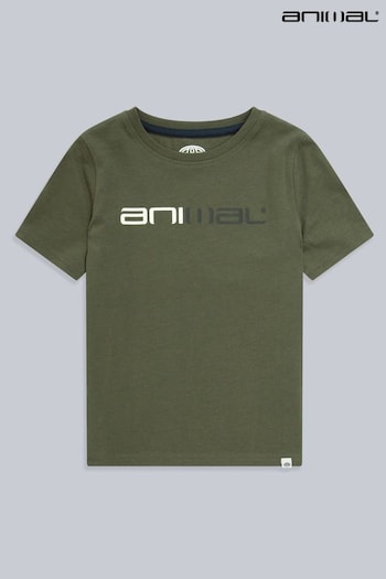 Animal Green Alex Kids Organic Classic T-Shirt (314247) | £20