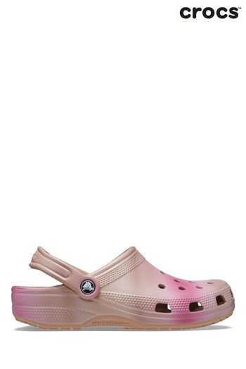 Crocs green Pink Classic Color Dip Clog Sandals (314345) | £50