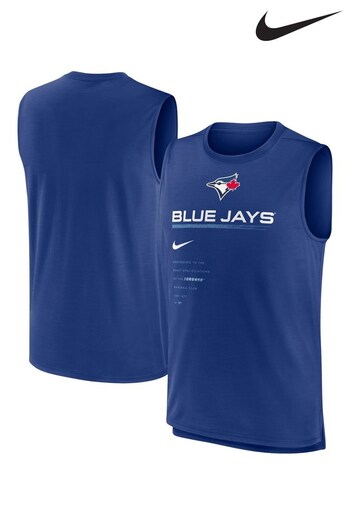 Nike Blue Toronto Blue Jays Exceed Tank Top (315109) | £28