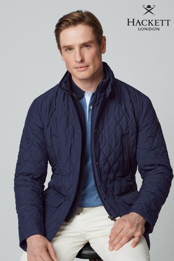 Hackett London Men Blue Coat (315412) | £470