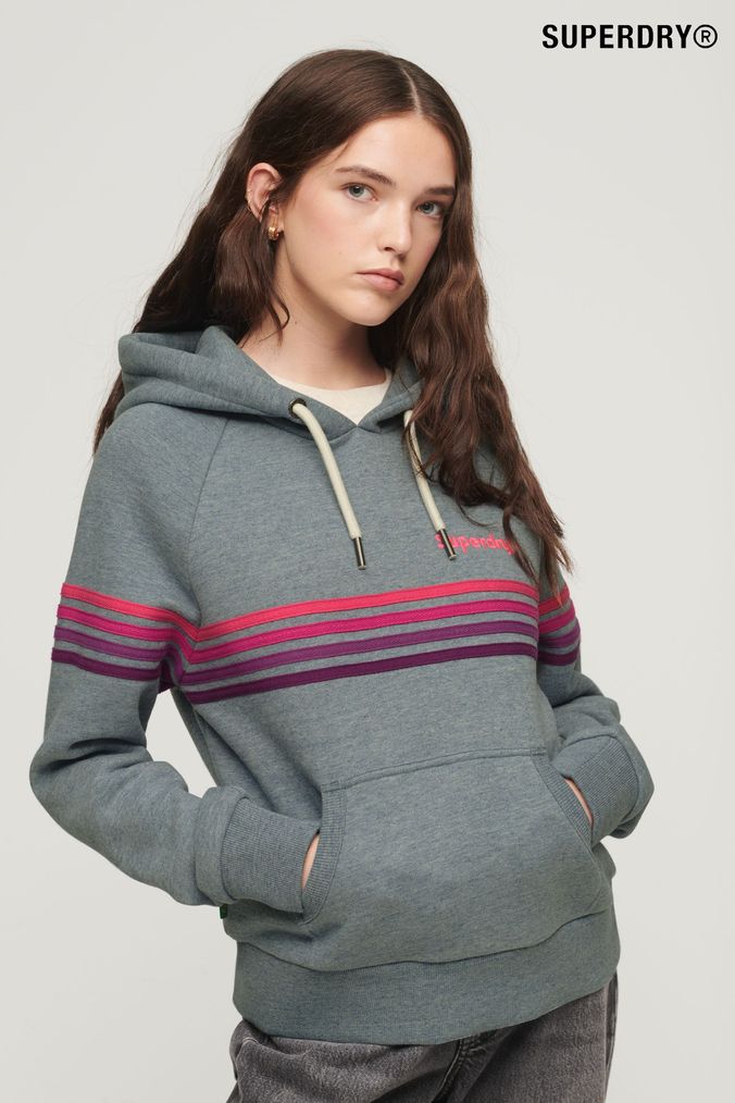 Striped discount womens hoodie
