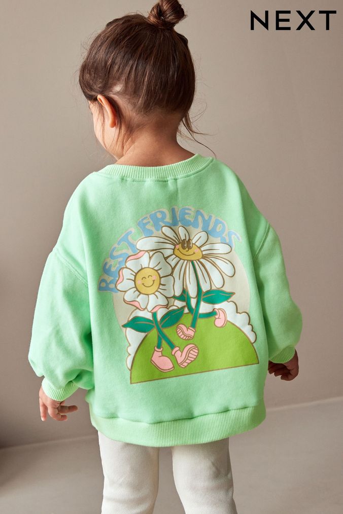 Next girls best sale sweatshirts
