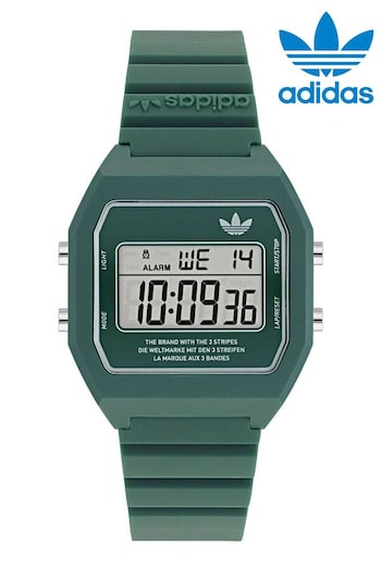 adidas Originals Green Digital Two Watch (315445) | £75
