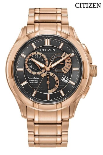 Citizen Gents Pink Eco-Drive Classic Bracelet Watch (315523) | £399