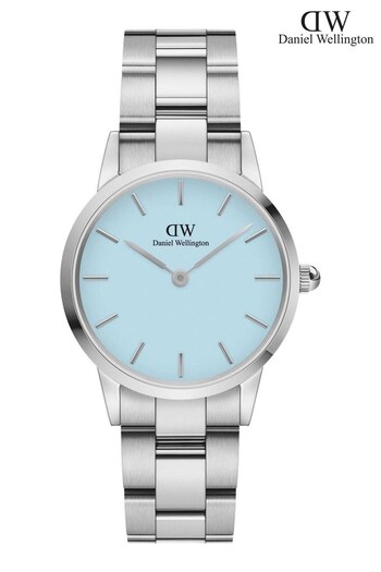 Daniel Wellington Ladies Silver Iconic Link Watch (315541) | £189
