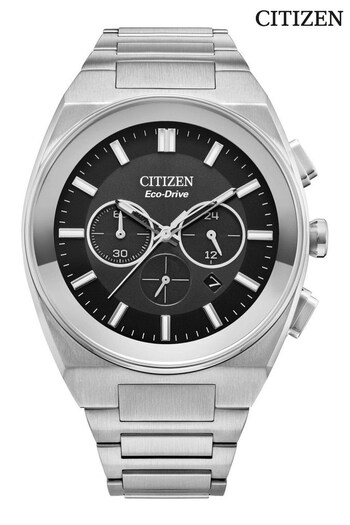 Citizen Gents Silver Eco-Drive Bracelet Watch (315688) | £399