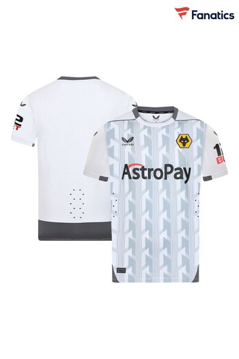Fanatics Grey Wolverhampton Wanderers Third Pro Shirt 2022-23 (315763) | £105