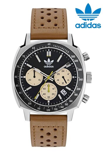 adidas Originals Brown Master One Chrono Watch (316532) | £139
