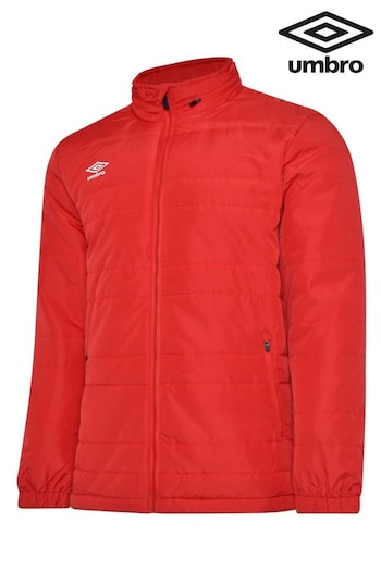 Umbro Red Junior Bench Jacket (316573) | £50