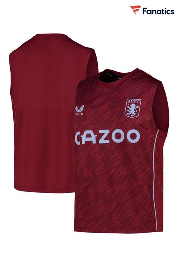 Fanatics Red Aston Villa Staff Training Vest (316714) | £40
