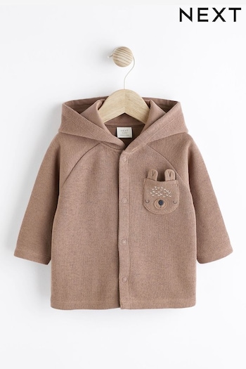 Brown Bear Cosy Baby Jersey Jacket (0mths-2yrs) (316798) | £12 - £14