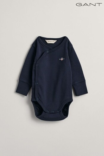 GANT Baby Shield Logo Long Sleeve Bodysuit (316886) | £30