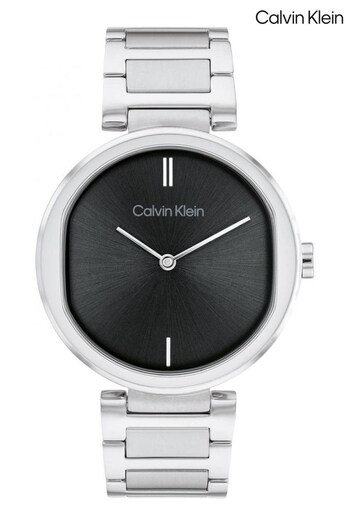 Calvin Klein Ladies Silver Tone Sensation Watch (317083) | £159