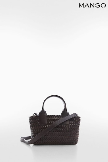 Mango Braided Leather Bag (317273) | £60