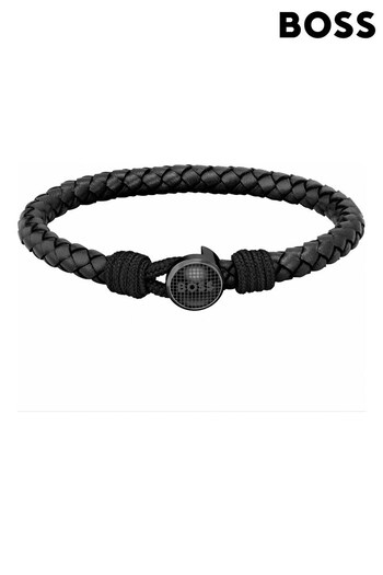 BOSS Black Jewellery Gents Thad Classic Braided Bracelet (317656) | £99