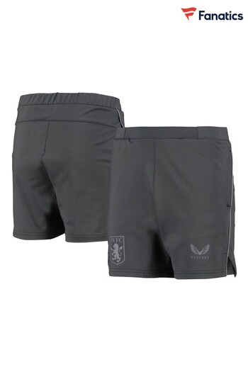 Fanatics Grey Aston Villa Staff Travel quilted Shorts (317732) | £30