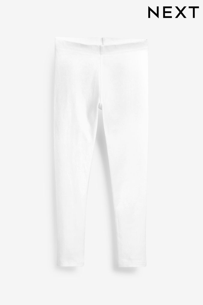 Next girls hot sale white leggings